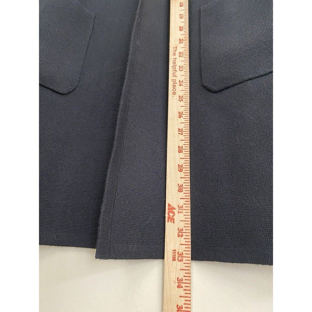J Crew Juliette collarless sweater-blazer Loose fit New Size XS - Picture 8 of 8